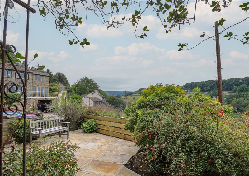 The garden in Hill Top Cottage at Hill Top Cottage, Holmfirth