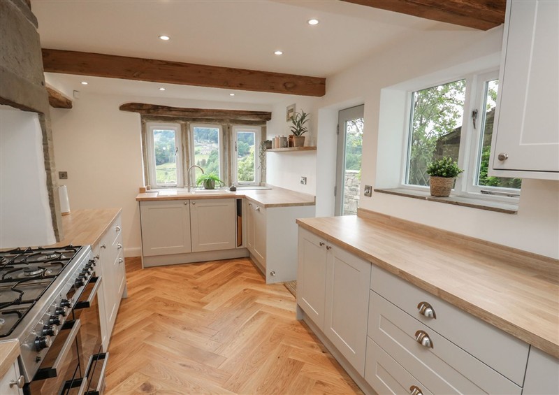 The kitchen (photo 2) at Hill Top Cottage, Holmfirth