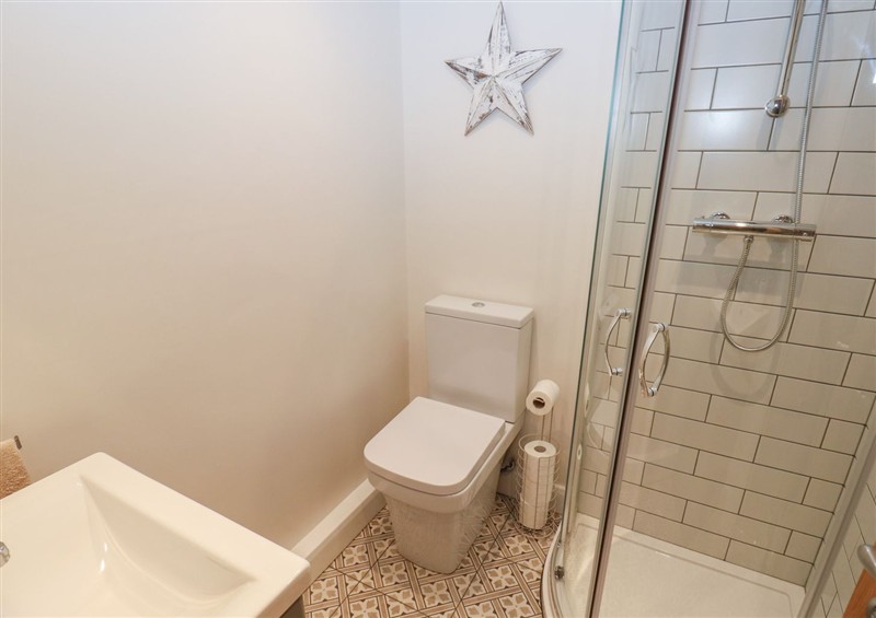 This is the bathroom at Hill Top Cottage, Holmfirth