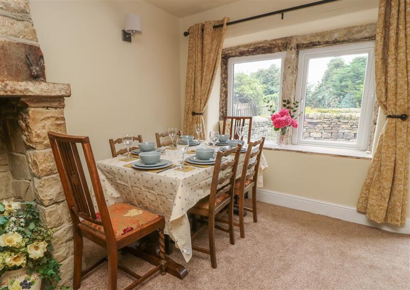 Dining room at Hill Top Cottage, Oakworth