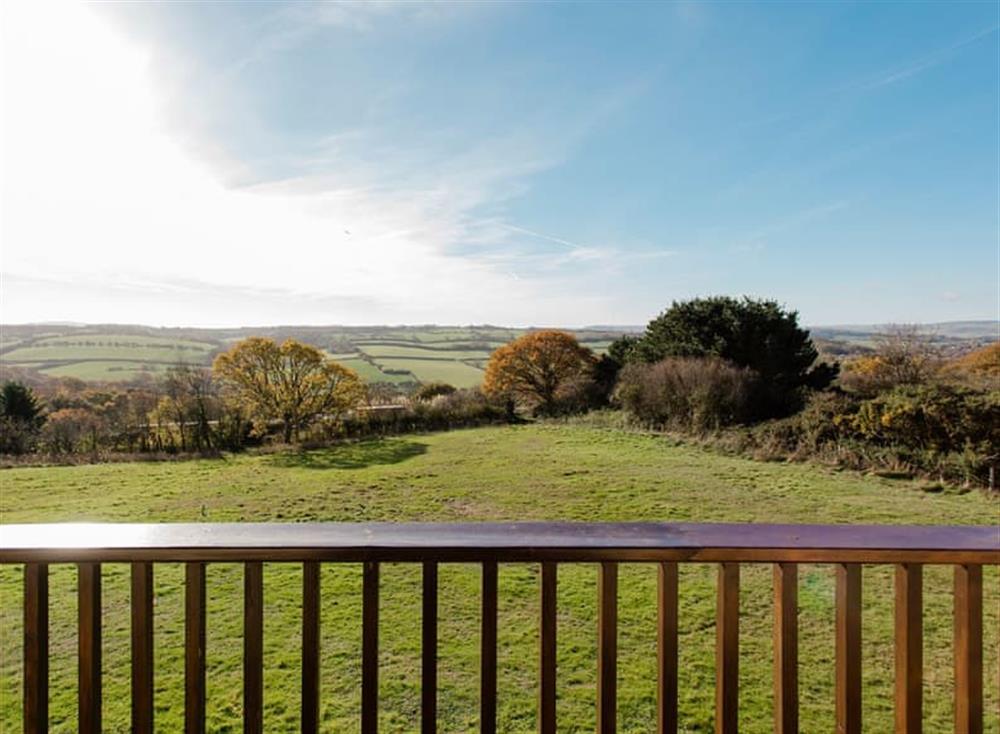 Amazing countryside views at Hill Top in Dairy Farm House, Newport