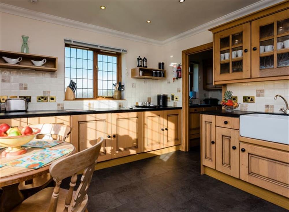 Spacious kitchen/dining room (photo 2) at Hill Top in Dairy Farm House, Newport