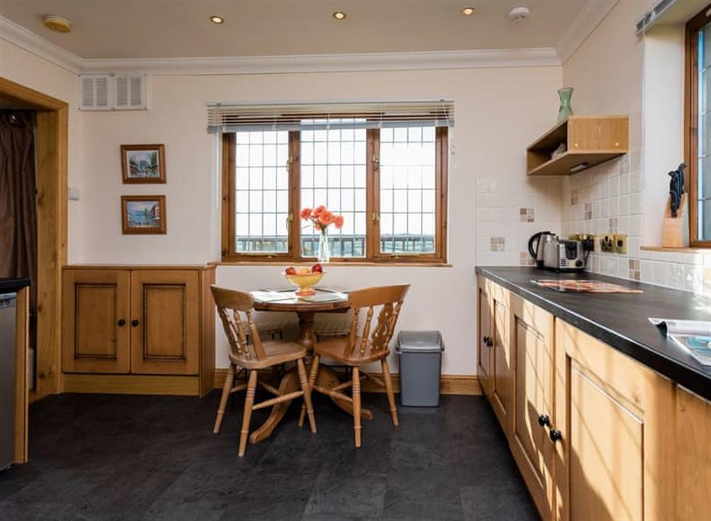 Spacious kitchen/dining room at Hill Top in Dairy Farm House, Newport