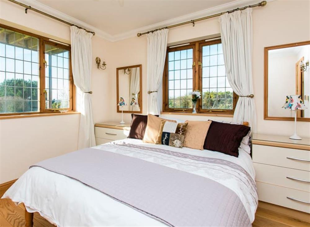 Sumptuous double bedroom (photo 2) at Hill Top in Dairy Farm House, Newport