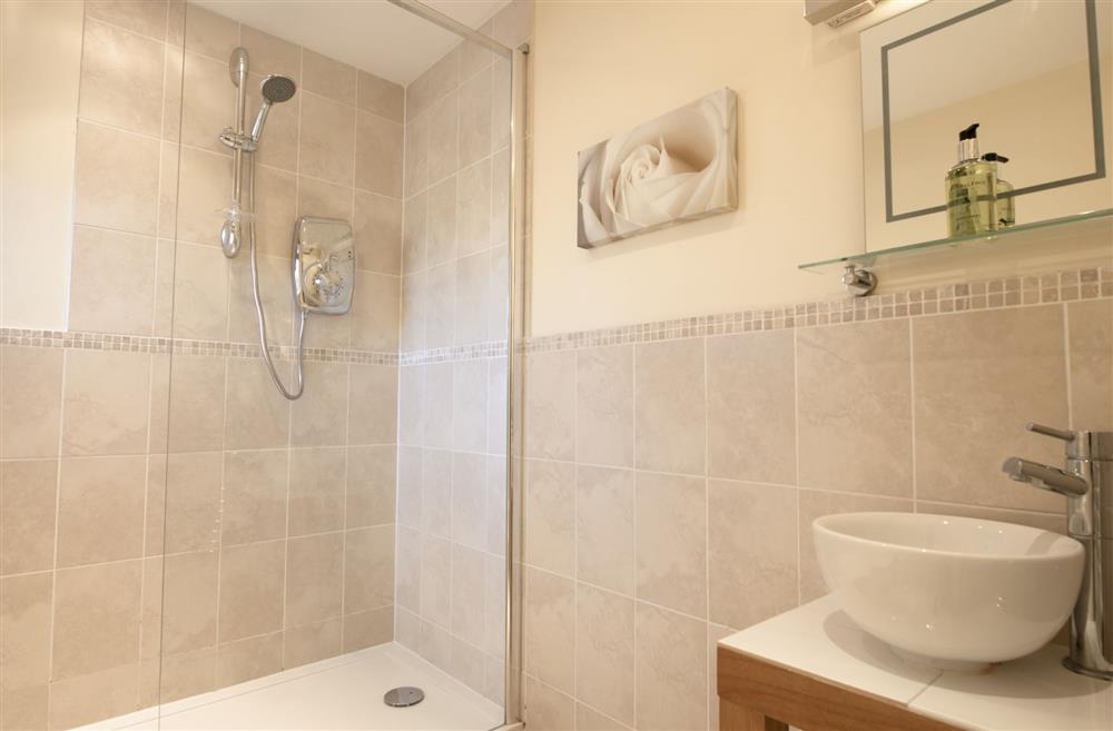 Bedroom seven’s en-suite shower room at Hill Top Farm, Askrigg, Nr Leyburn
