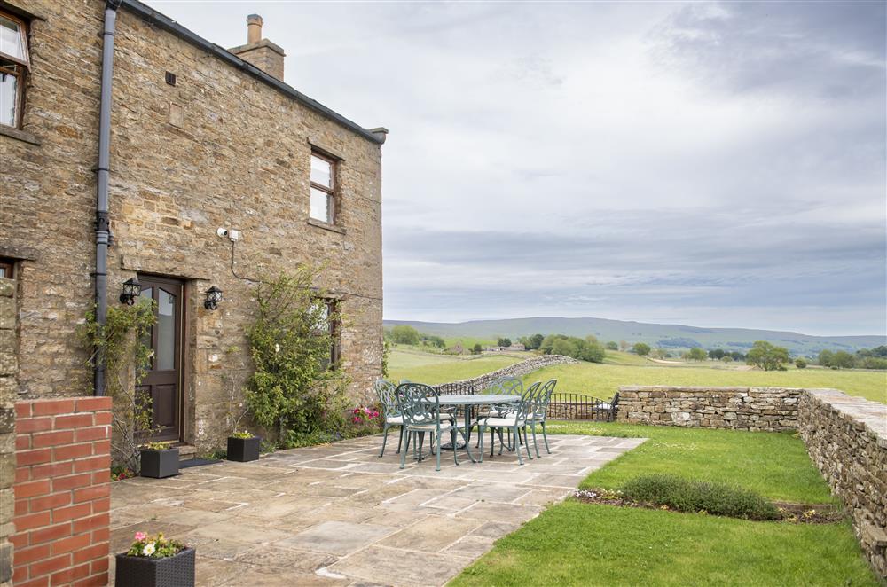 Hill Top Farm, nestled amongst uninterrupted countryside with panoramic views across farmland  at Hill Top Farm, Askrigg, Nr Leyburn