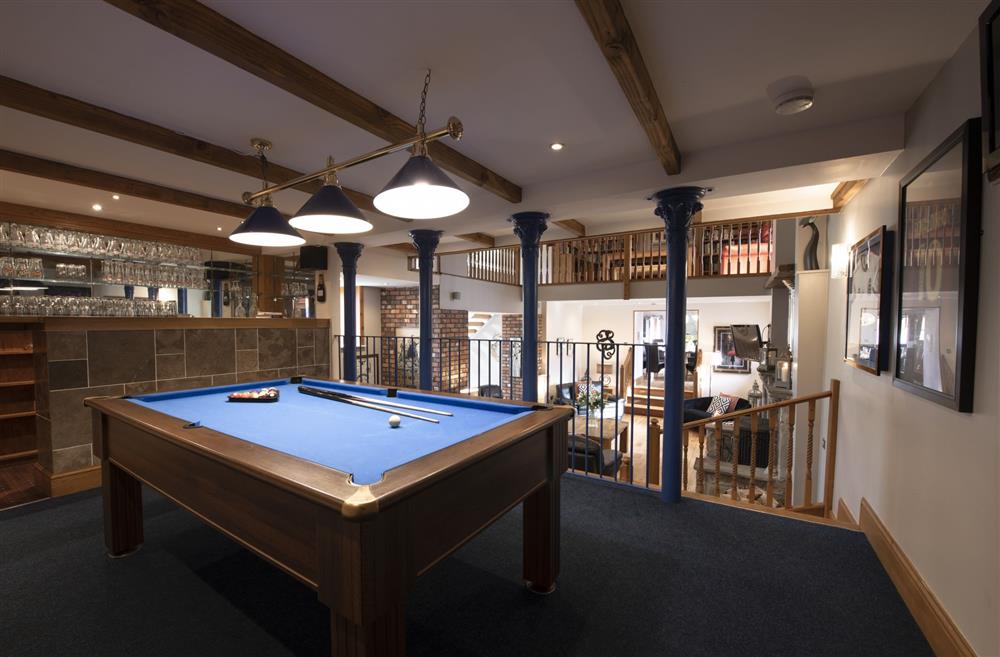 Pool room leading to the Great Hall at Hill Top Farm, Askrigg, Nr Leyburn
