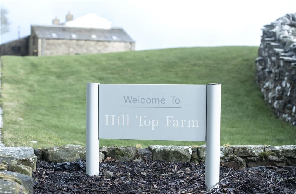 The main entrance to Hill Top Farm