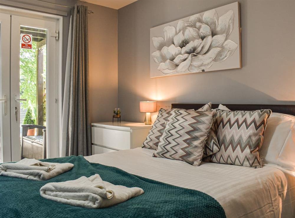 Double bedroom at Hill Tops in Callington, South Cornwall, England