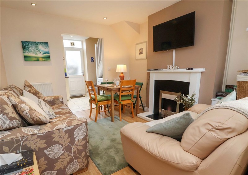 Enjoy the living room at Hill View, Bala
