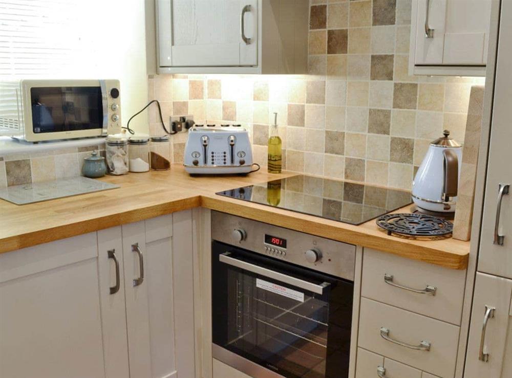 Kitchen at Hill View Cottage in York, North Yorkshire