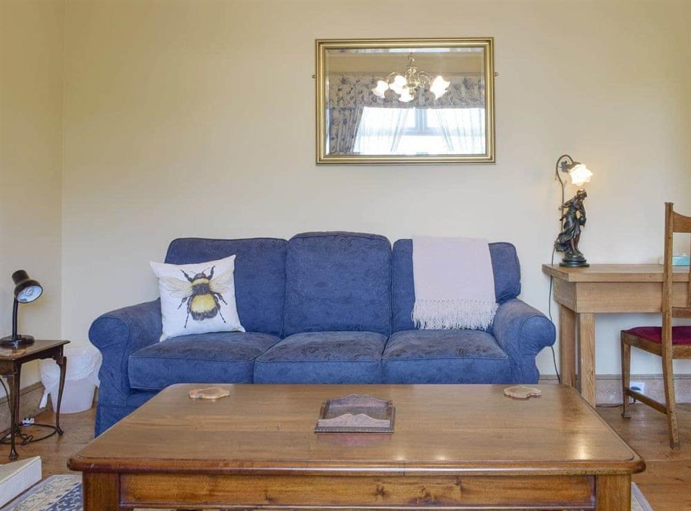 Comfortable seating within living area at Hill View House in Aberfeldy, Perthshire