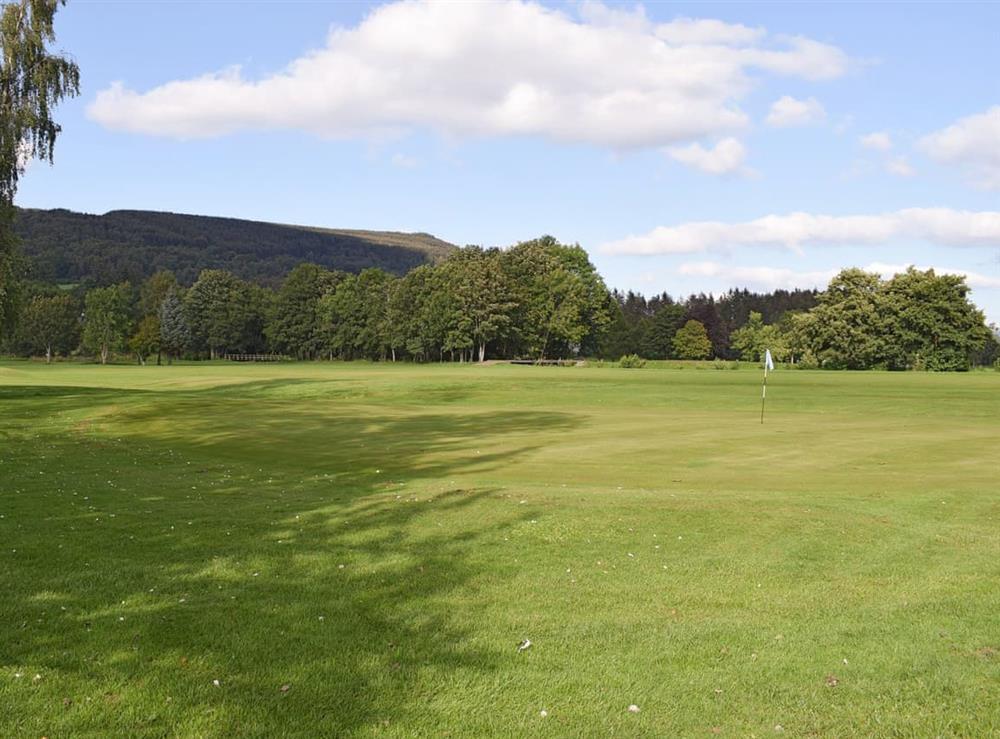 Nearby golf course at Hill View House in Aberfeldy, Perthshire