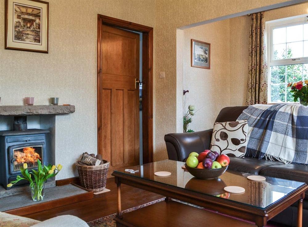 Living area at Hill View in Millness, near Crooklands, Cumbria