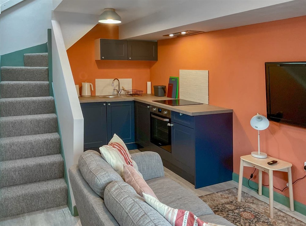 Open plan living space at Hill View in Sturminster Newton, Dorset