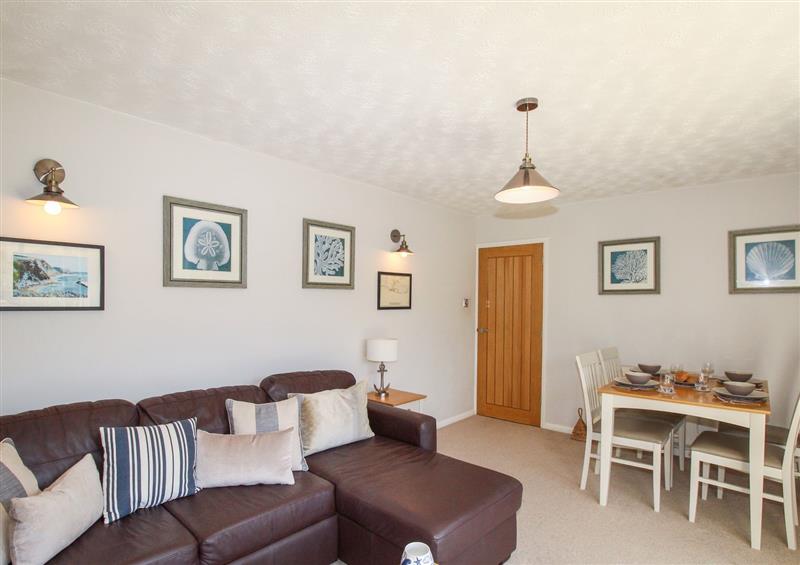 Relax in the living area at Hill View, West Lulworth