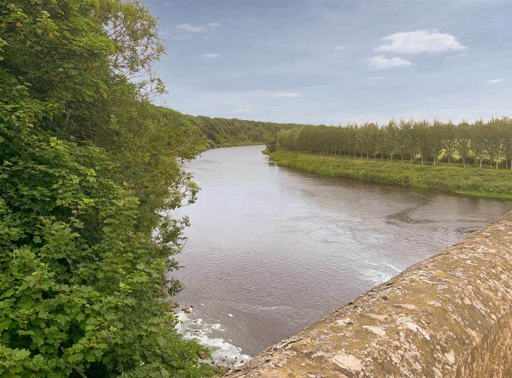 River Tweed 3 mins walk at Hillberry in Norham, near Berwick-upon-Tweed, Northumberland