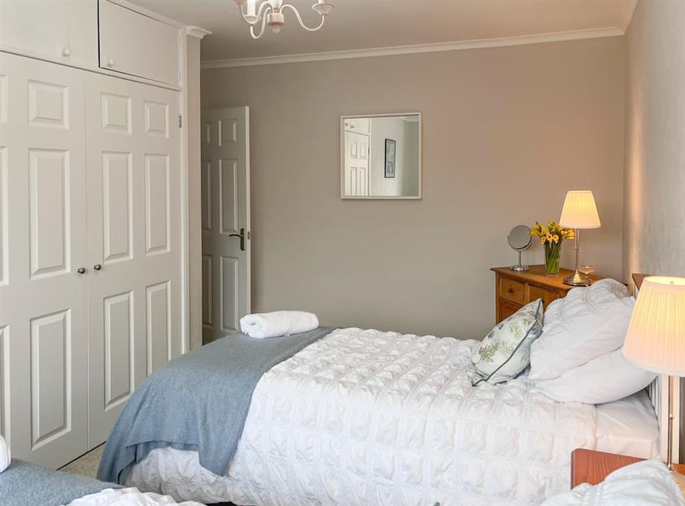 Twin bedroom at Hillberry in Norham, near Berwick-upon-Tweed, Northumberland