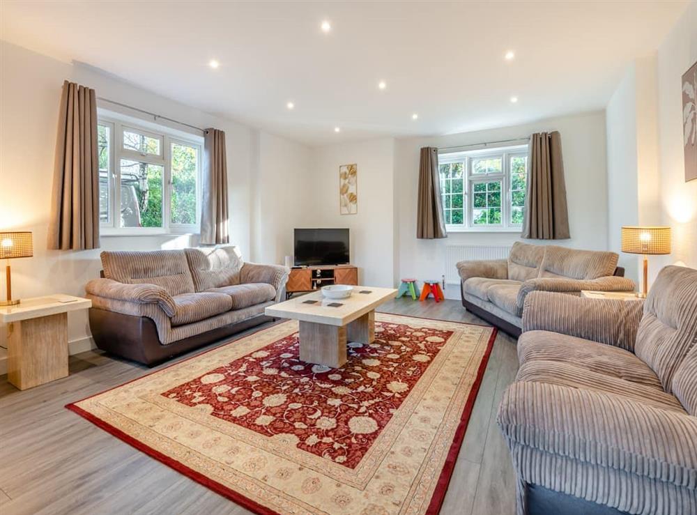 Living area at Hillcrest House in Bournemouth, Dorset