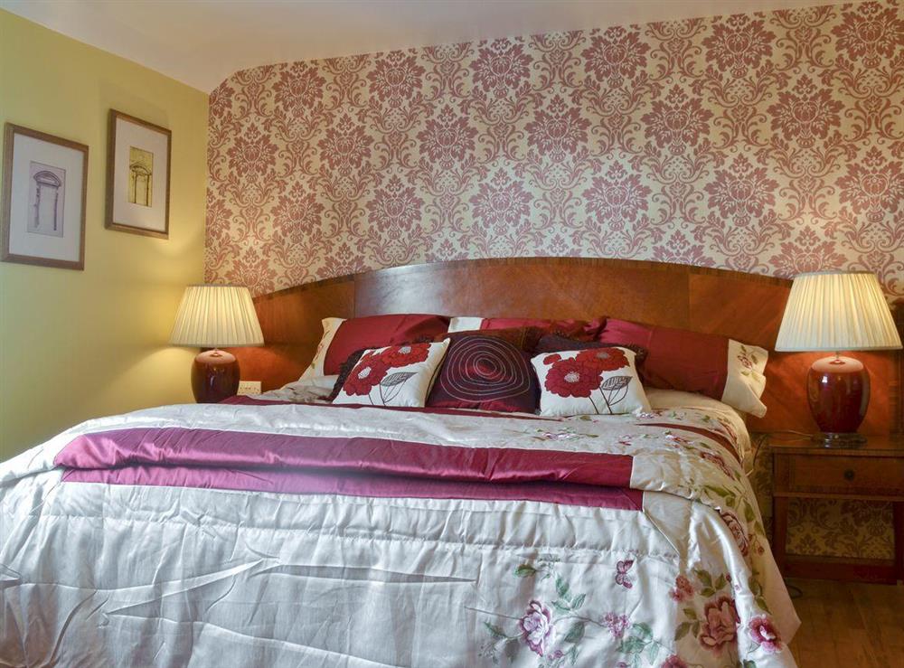 Large double bedroom at Hillcrest House in Brown Edge, near Leek, Staffordshire