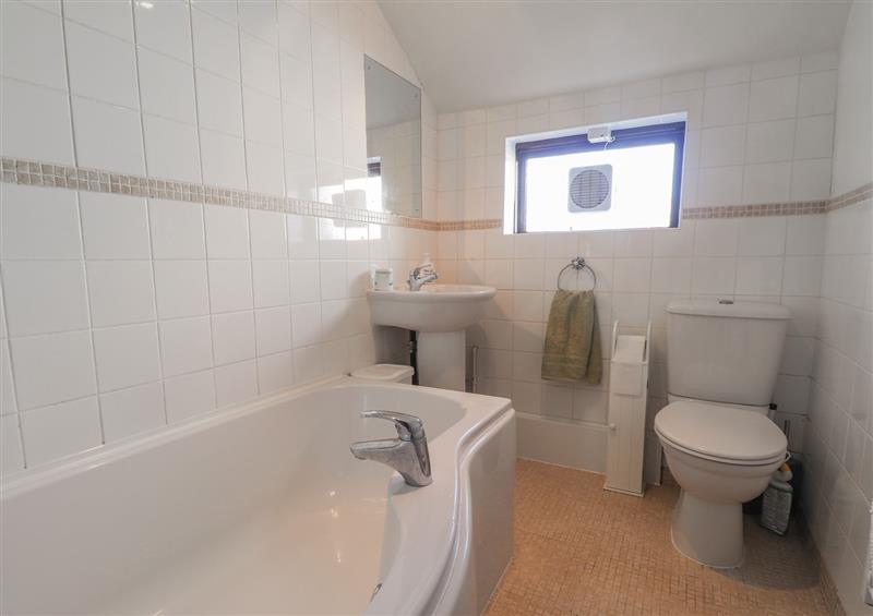 The bathroom at Hillcrest, Oxwich near Port Eynon