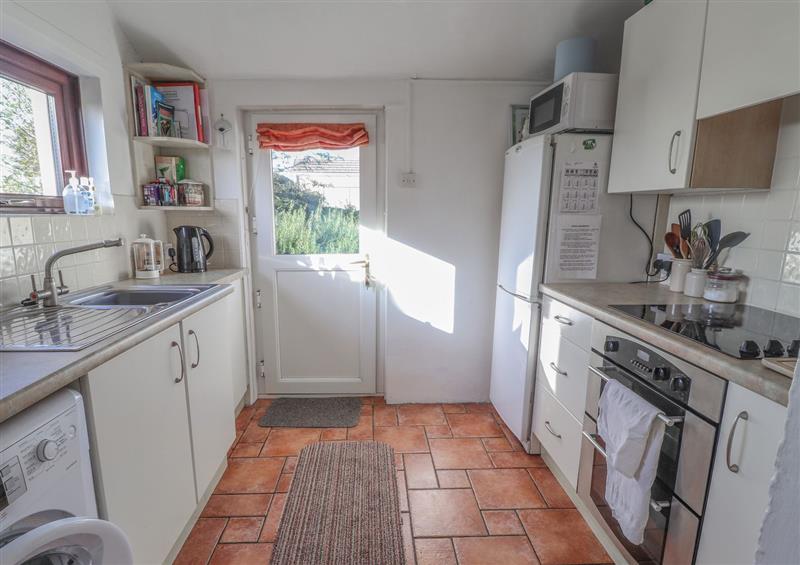 This is the kitchen at Hillcrest, Oxwich near Port Eynon