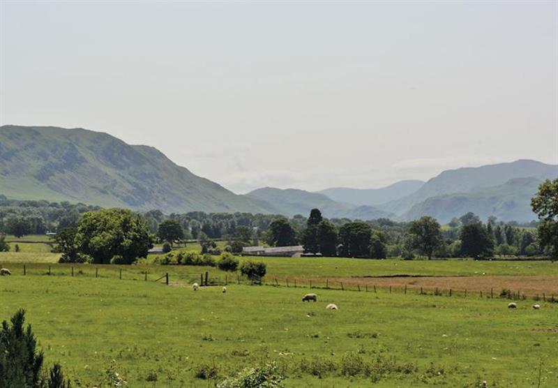 Views from the park at Hillcroft Holiday Park in Pooley Bridge, Ullswater