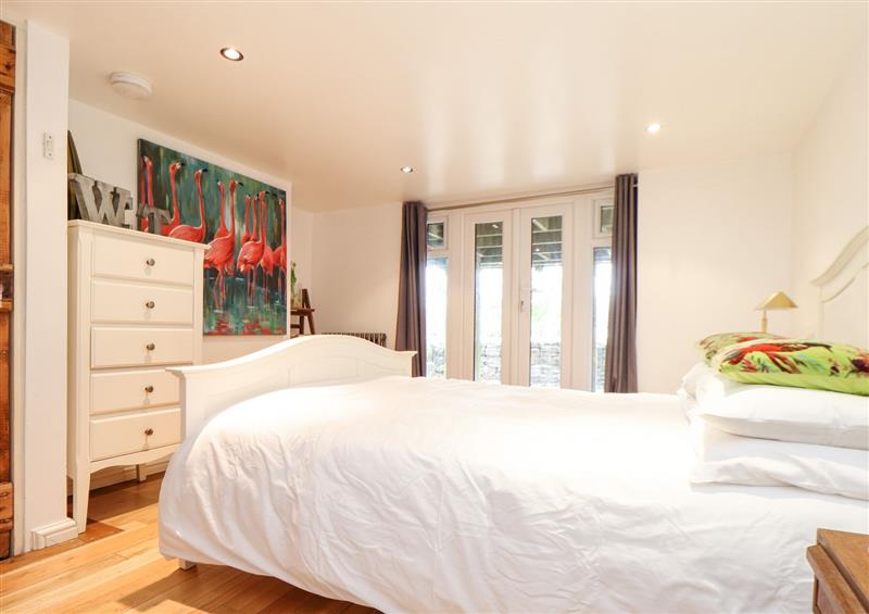 One of the bedrooms at Hillcroft, St Austell