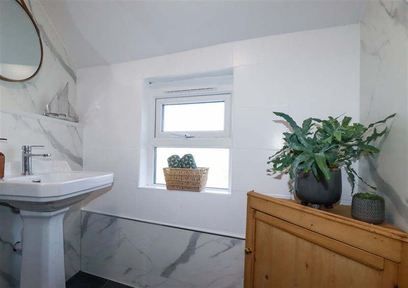 Bathroom at Hilldene, Treknow