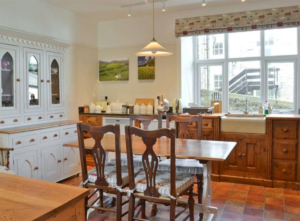 Kitchen & dining room at Hillgarth in Askrigg, near Hawes, North Yorkshire