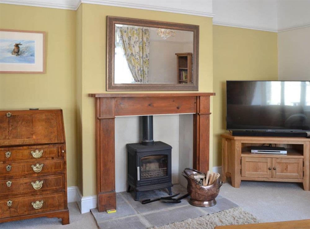 Living room with wood burner (photo 2) at Hillgarth in Askrigg, near Hawes, North Yorkshire