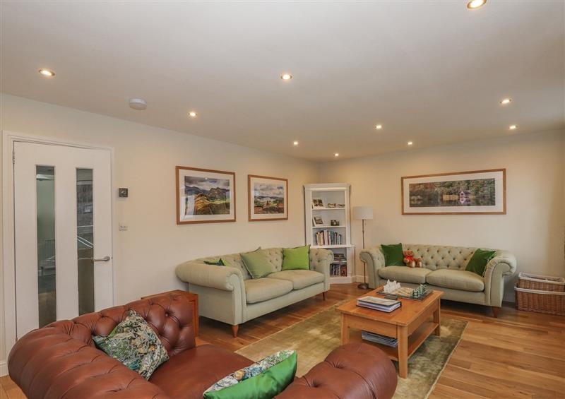 The living room at Hillhead, Ambleside