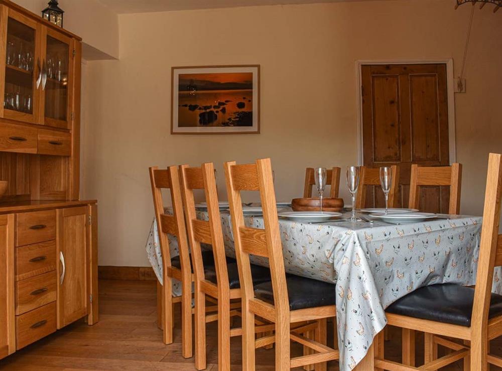 Dining room at Hillrise in Glaisdale, North Yorkshire