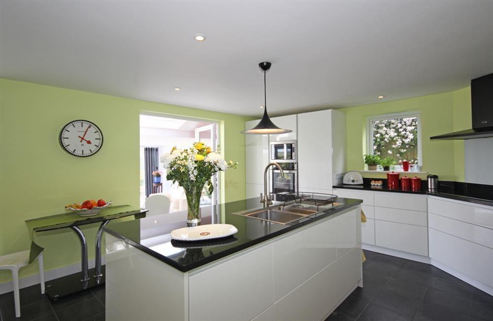 Modern, well-equipped kitchen at Hillsbrook in , Salcombe