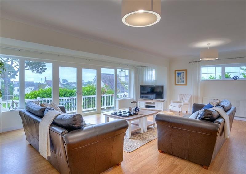 Relax in the living area at Hillside, Abersoch