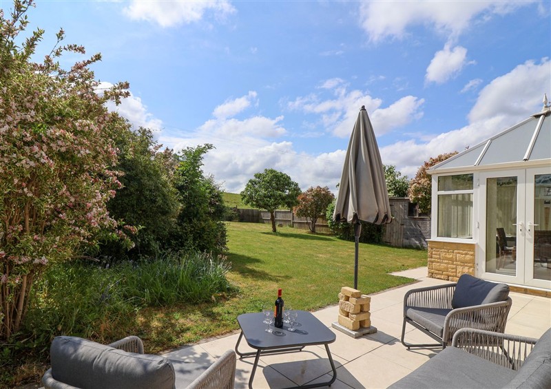 The garden at Hillside, Bishops Cleeve