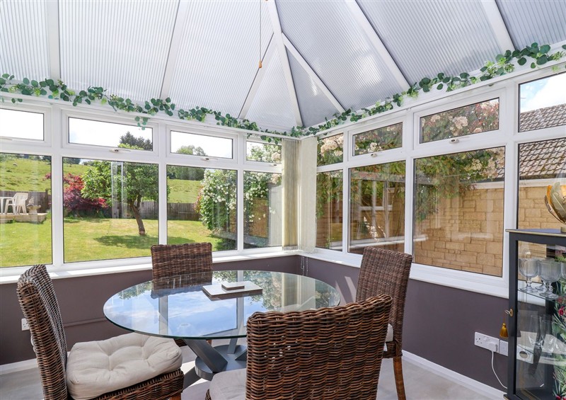 The living room at Hillside, Bishops Cleeve