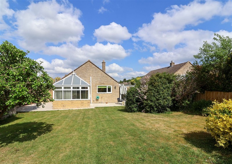 This is the garden at Hillside, Bishops Cleeve