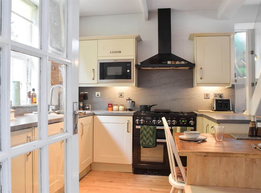 Kitchen at Hillside Cottage in Glossop, Derbyshire