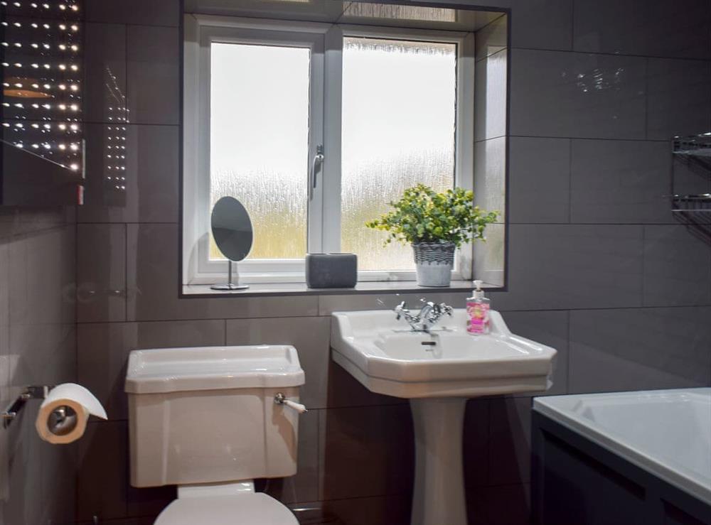 Bathroom at Hillside Cottage in Keswick, Cumbria