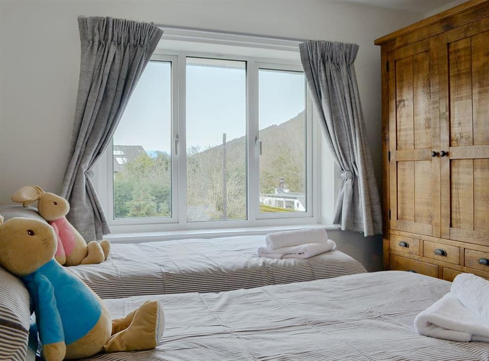 Comfy tiwn bedroom at Hillside Cottage in Keswick, Cumbria