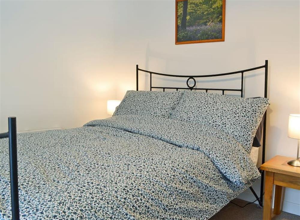 Comfortable double bedroom at Hillside Cottage in Lydbrook, near Gloucester, Gloucestershire