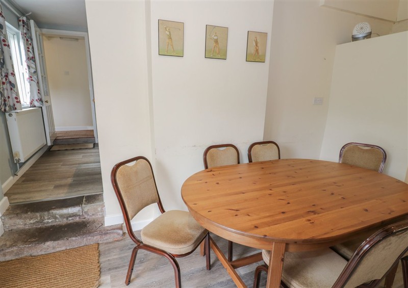 Dining room at Hillside Cottage, near Monmouth