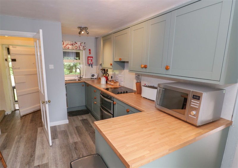 This is the kitchen (photo 2) at Hillside Cottage, near Monmouth