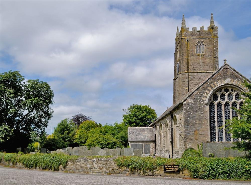 Church - about 500 yards from property at Hillside in Egloshayle, near Wadebridge, Cornwall
