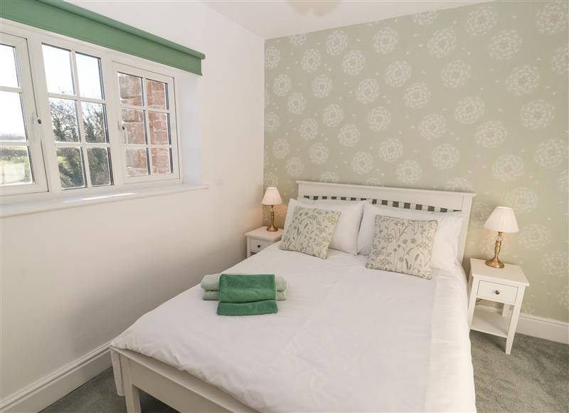 This is a bedroom at Hillside Hideaway, Wigton