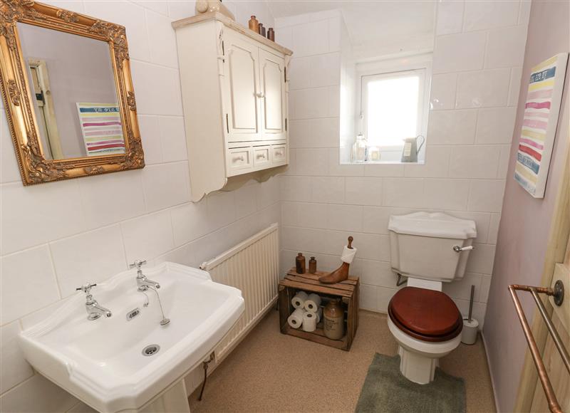 This is the bathroom at Hillside Holiday Cottage, Pentre
