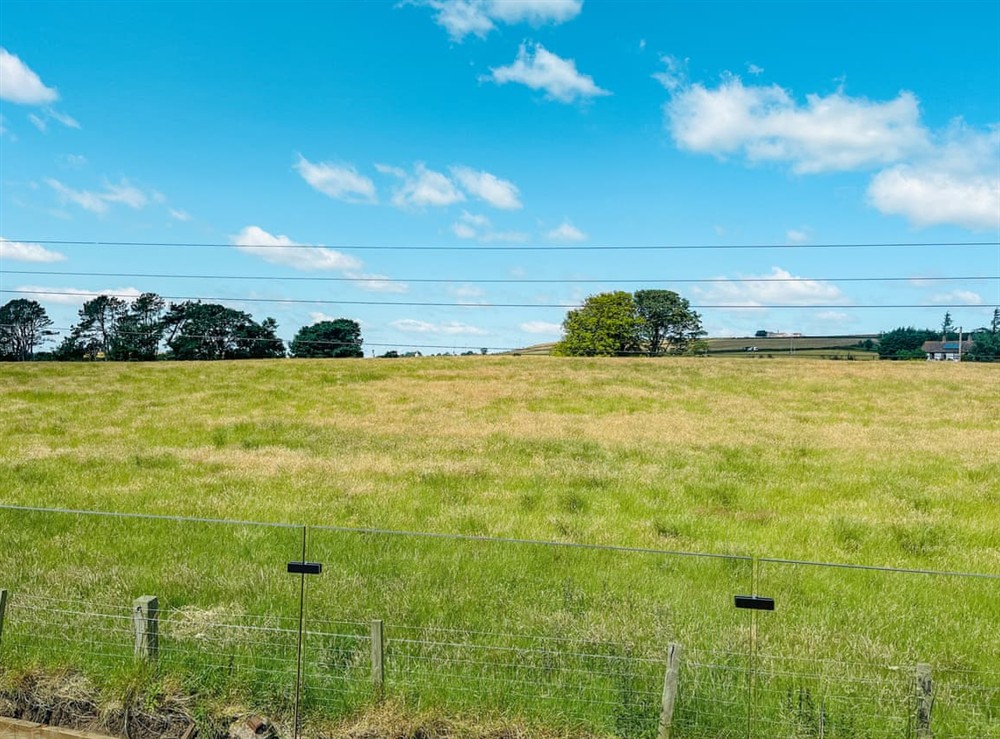 Balcony view at Hillside House in Berwick-upon-Tweed, Northumberland