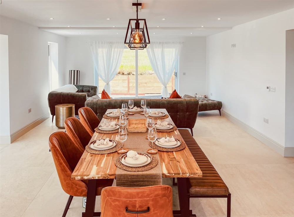 Living area at Hillside House in Berwick-upon-Tweed, Northumberland