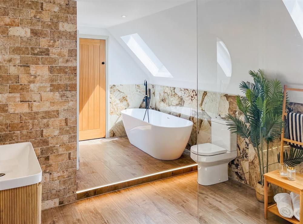 Main bathroom at Hillside House in Berwick-upon-Tweed, Northumberland
